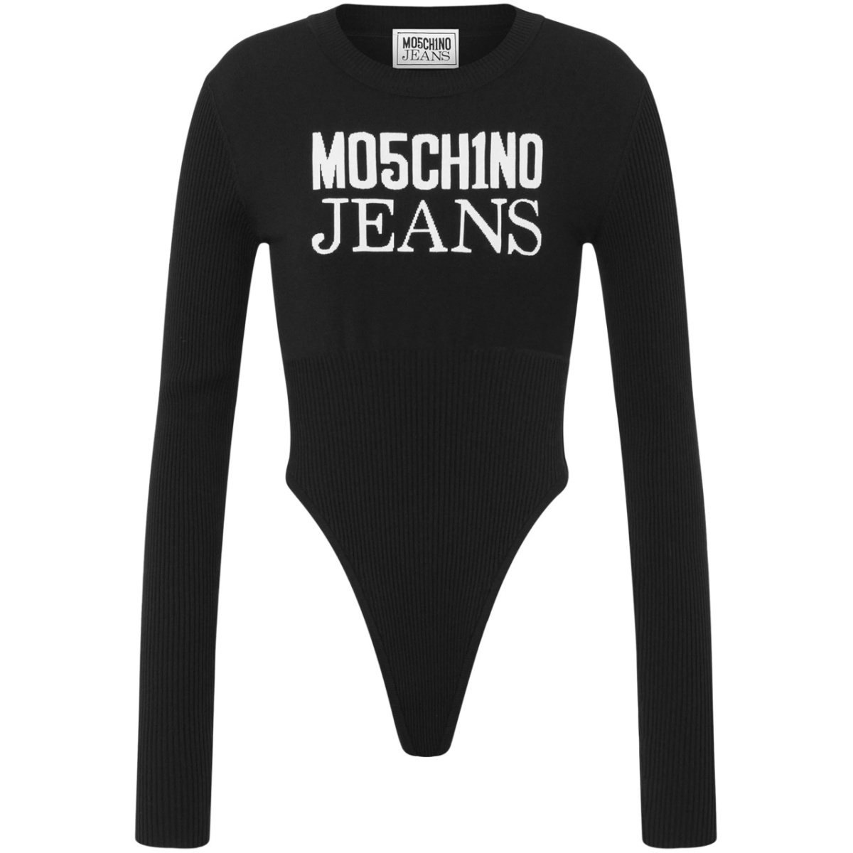 logo-print bodysuit