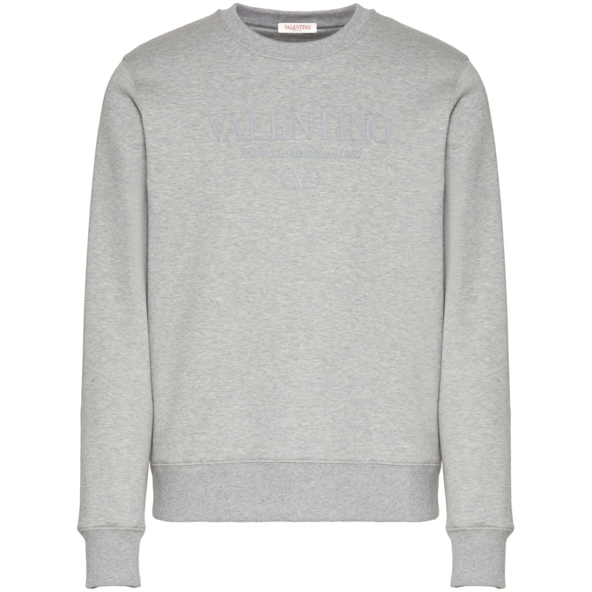 logo-print cotton sweatshirt