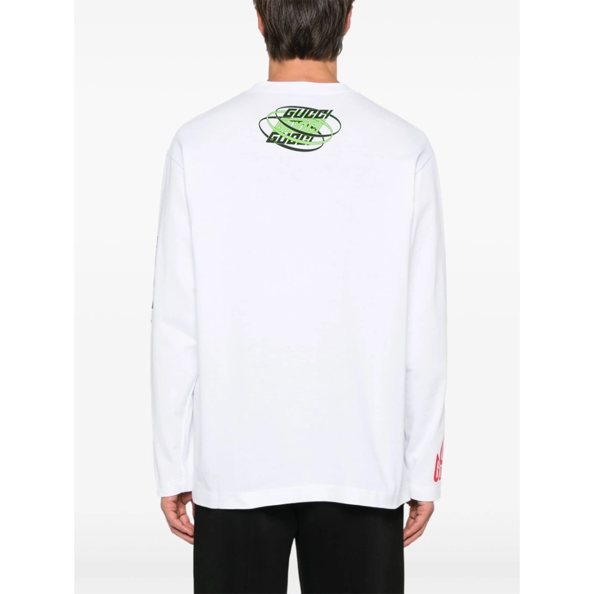 logo-print cotton T-shirt - Img 4