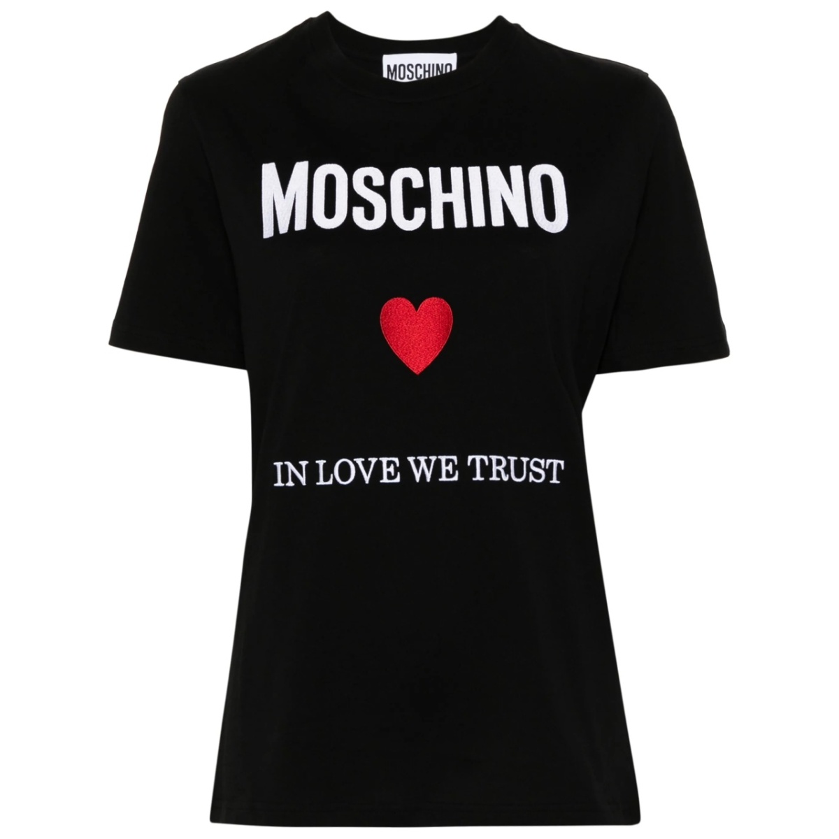 logo-print cotton T-shirt