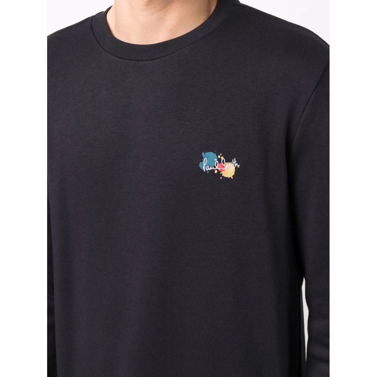 logo-print crew-neck sweatshirt - Img 5