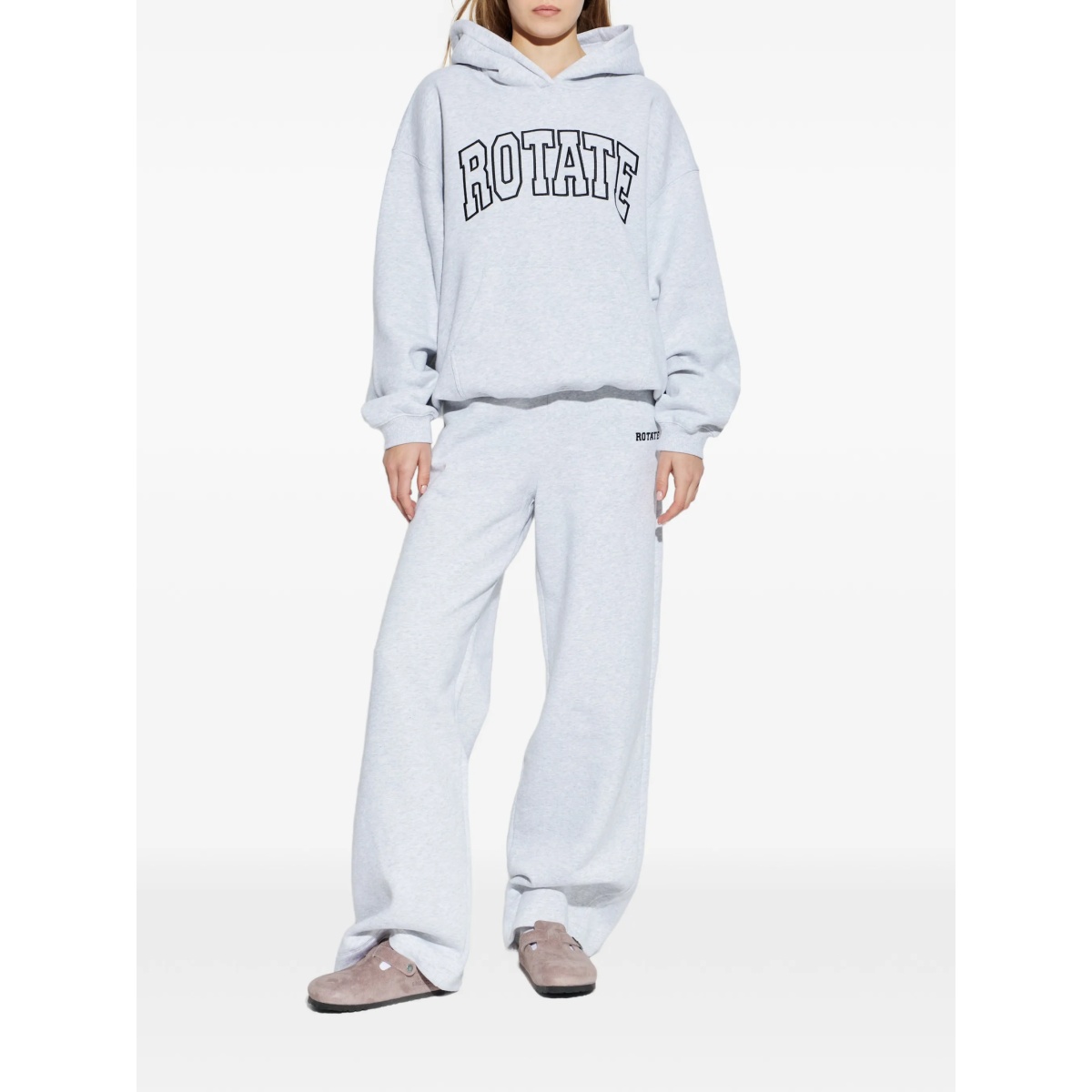 logo-print hoodie - Img 2