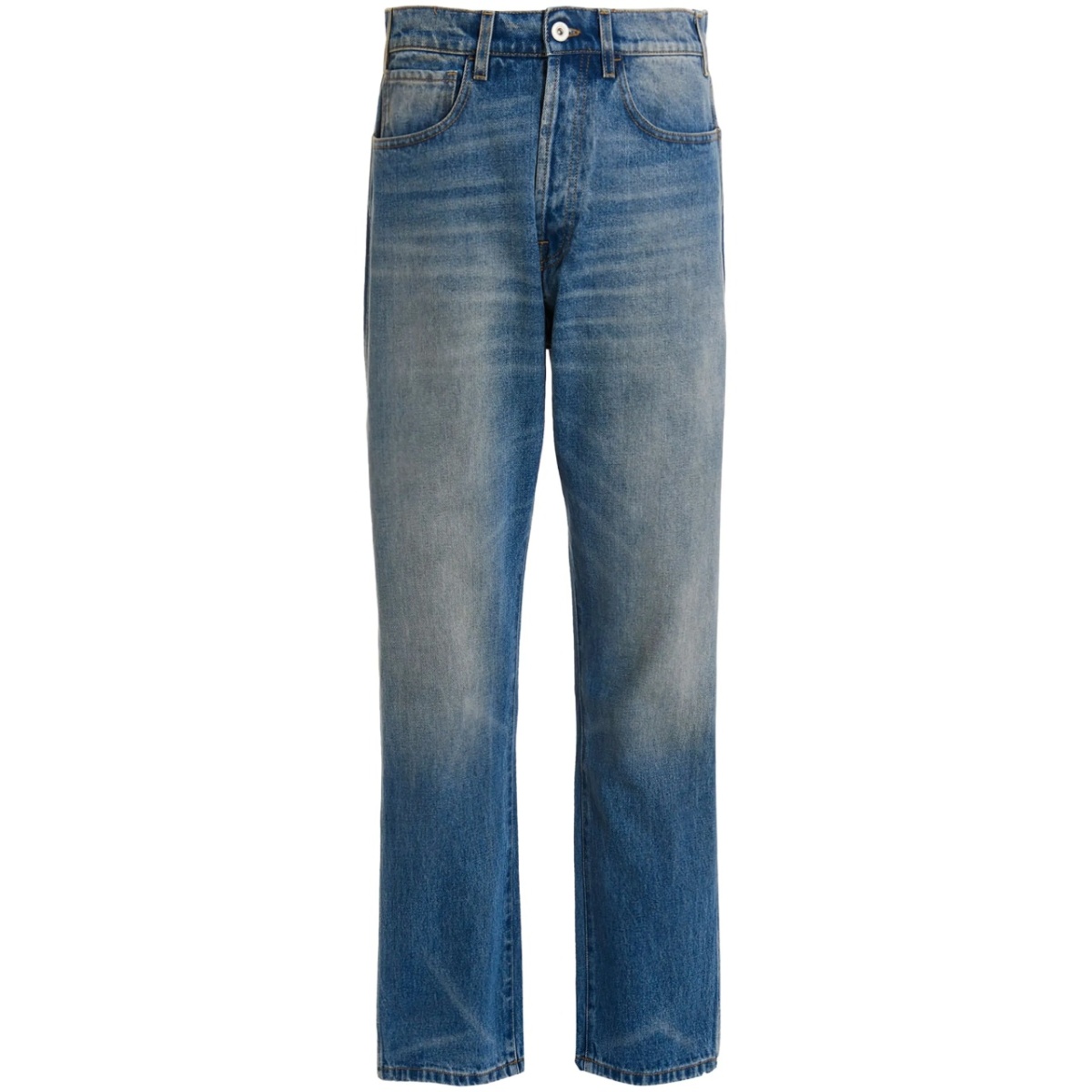 logo-print jeans
