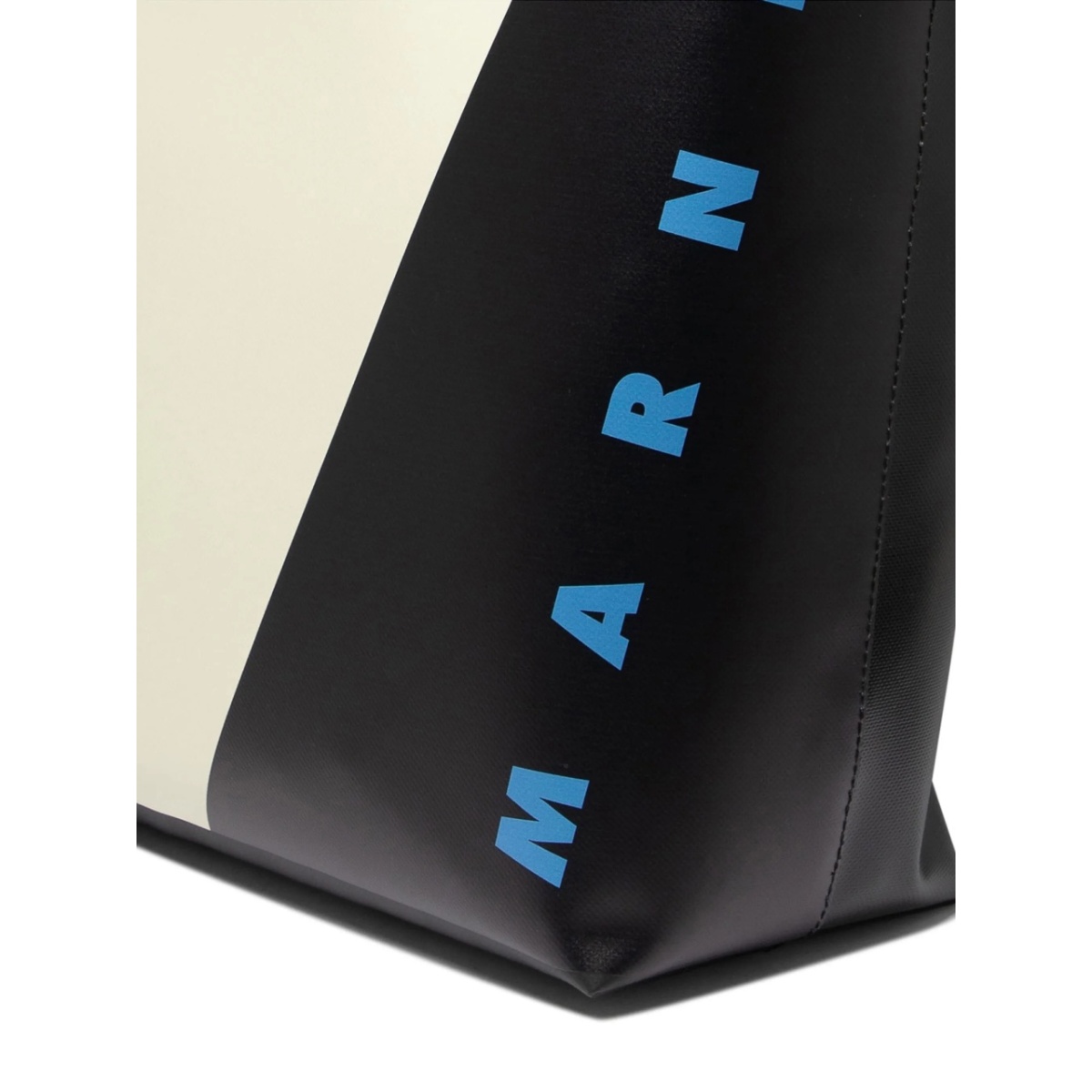 logo-print leather tote bag - Img 4