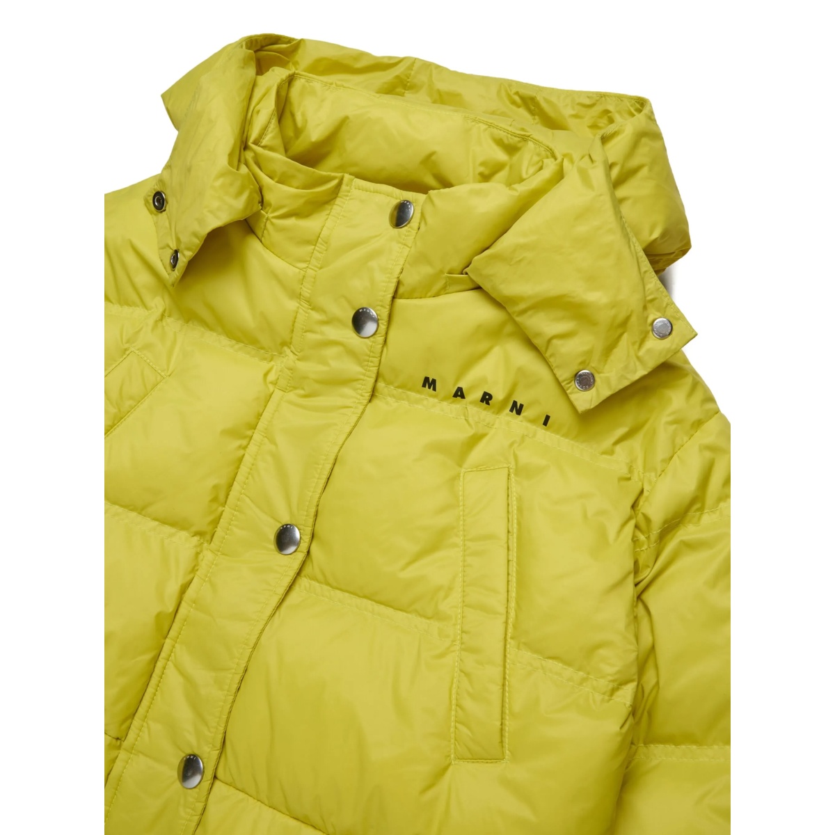 logo-print padded jacket - Img 3