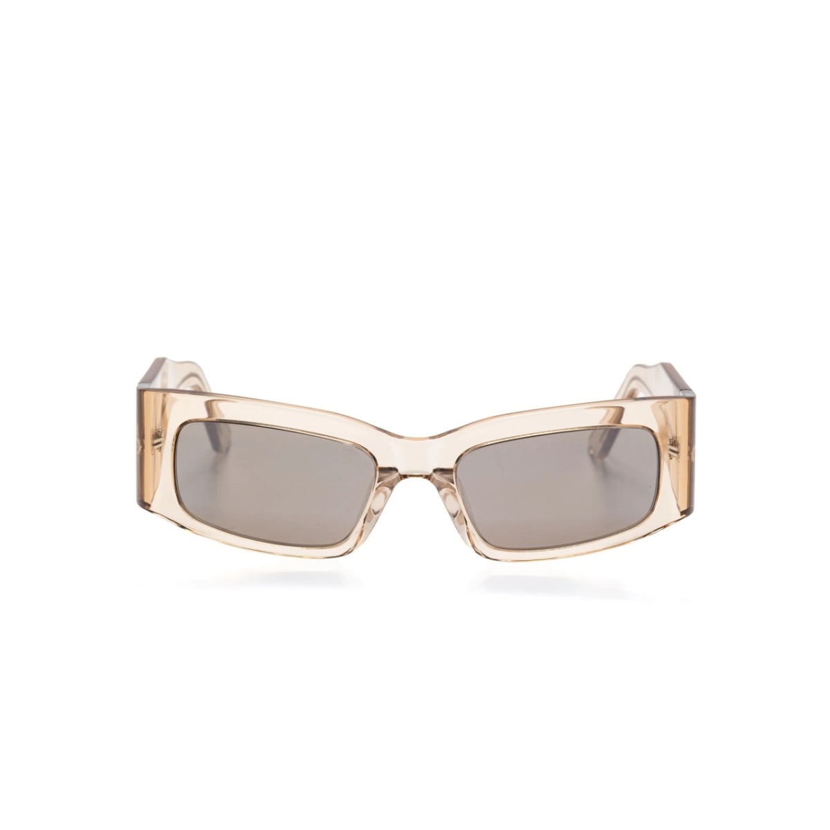 logo-print rectangle-frame sunglasses