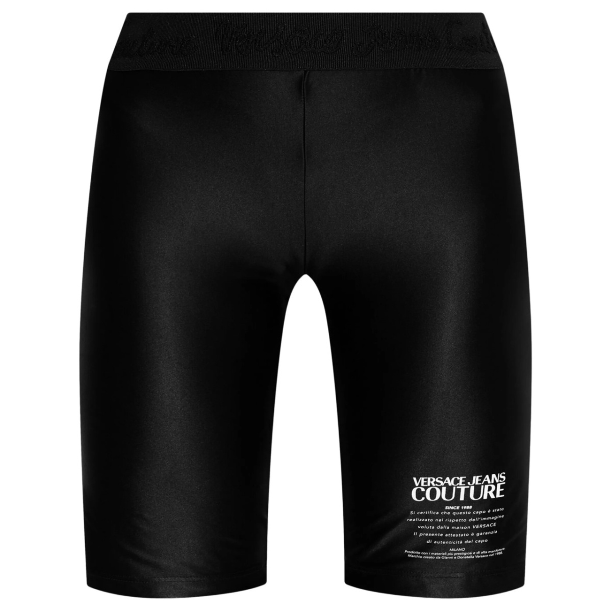 logo-print shorts