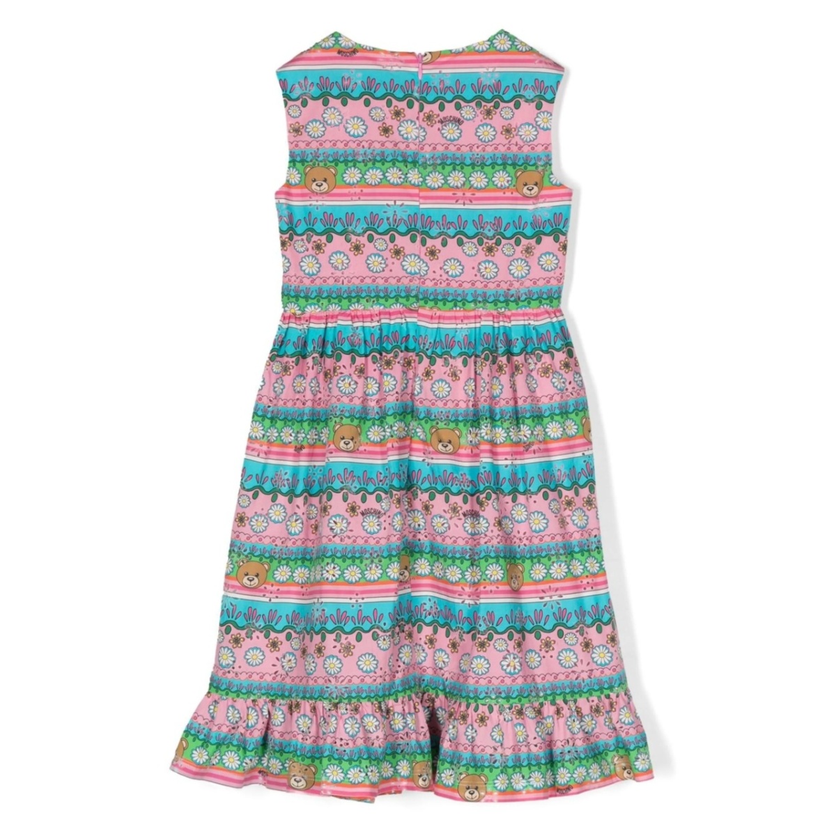 logo-print sleeveless dress - Img 2