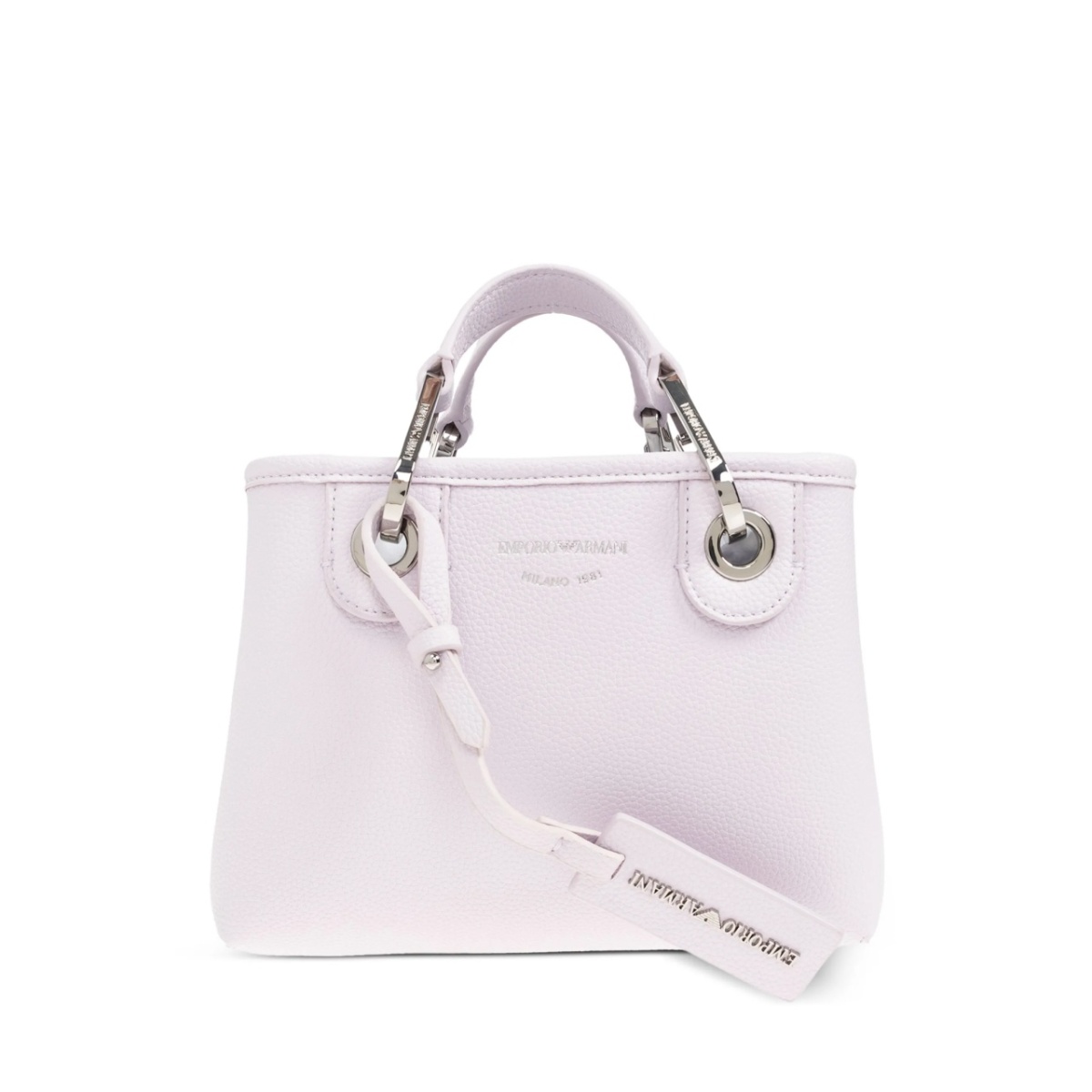 logo-print tote bag