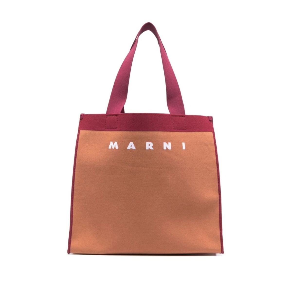 logo print tote bag