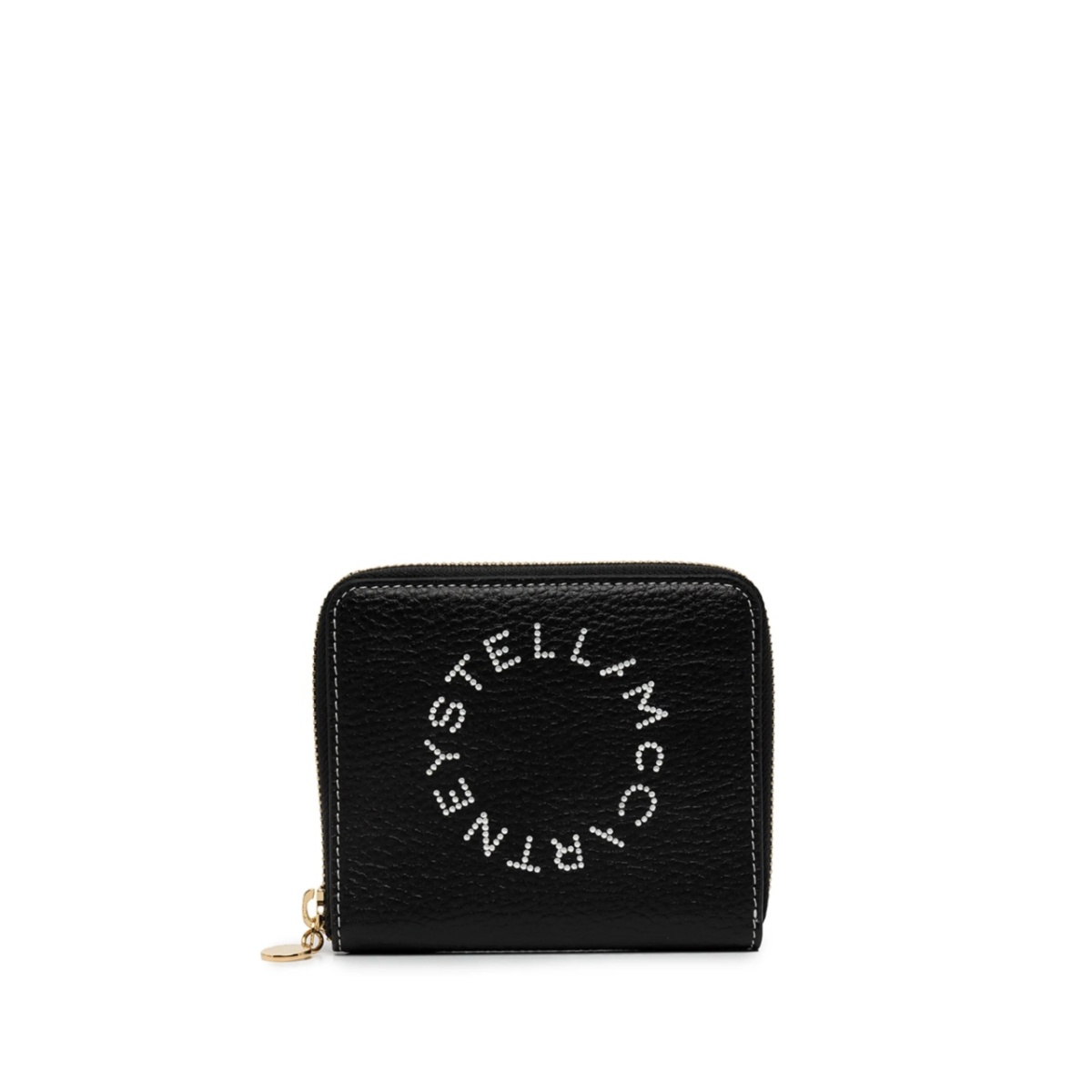 logo-print zip-around wallet