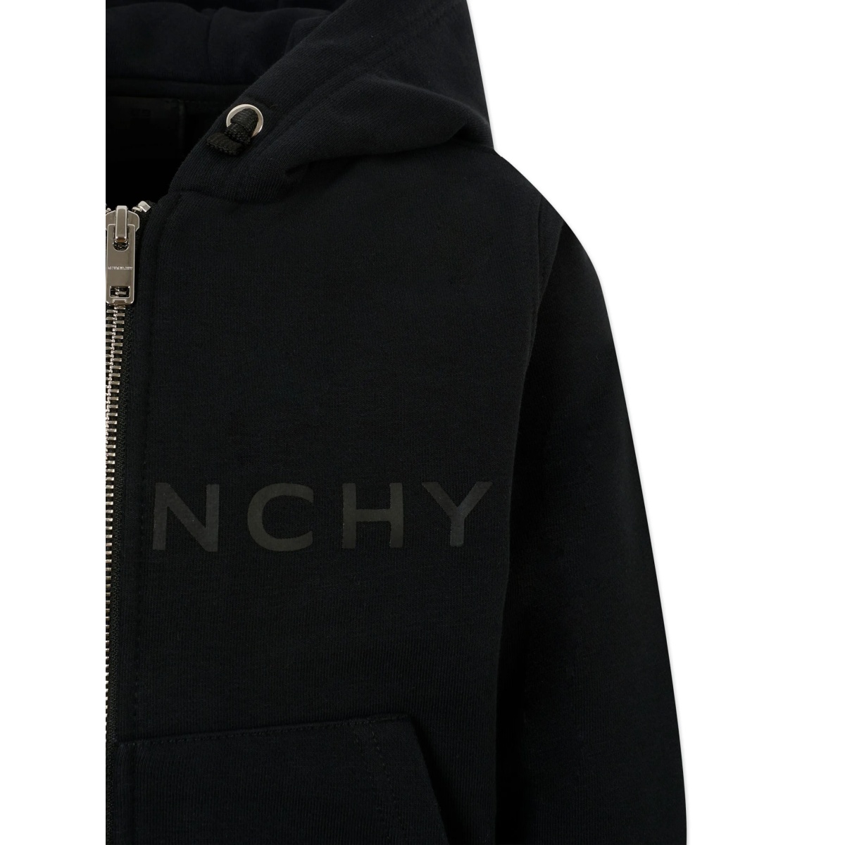 logo-print zip-up hoodie - Img 3