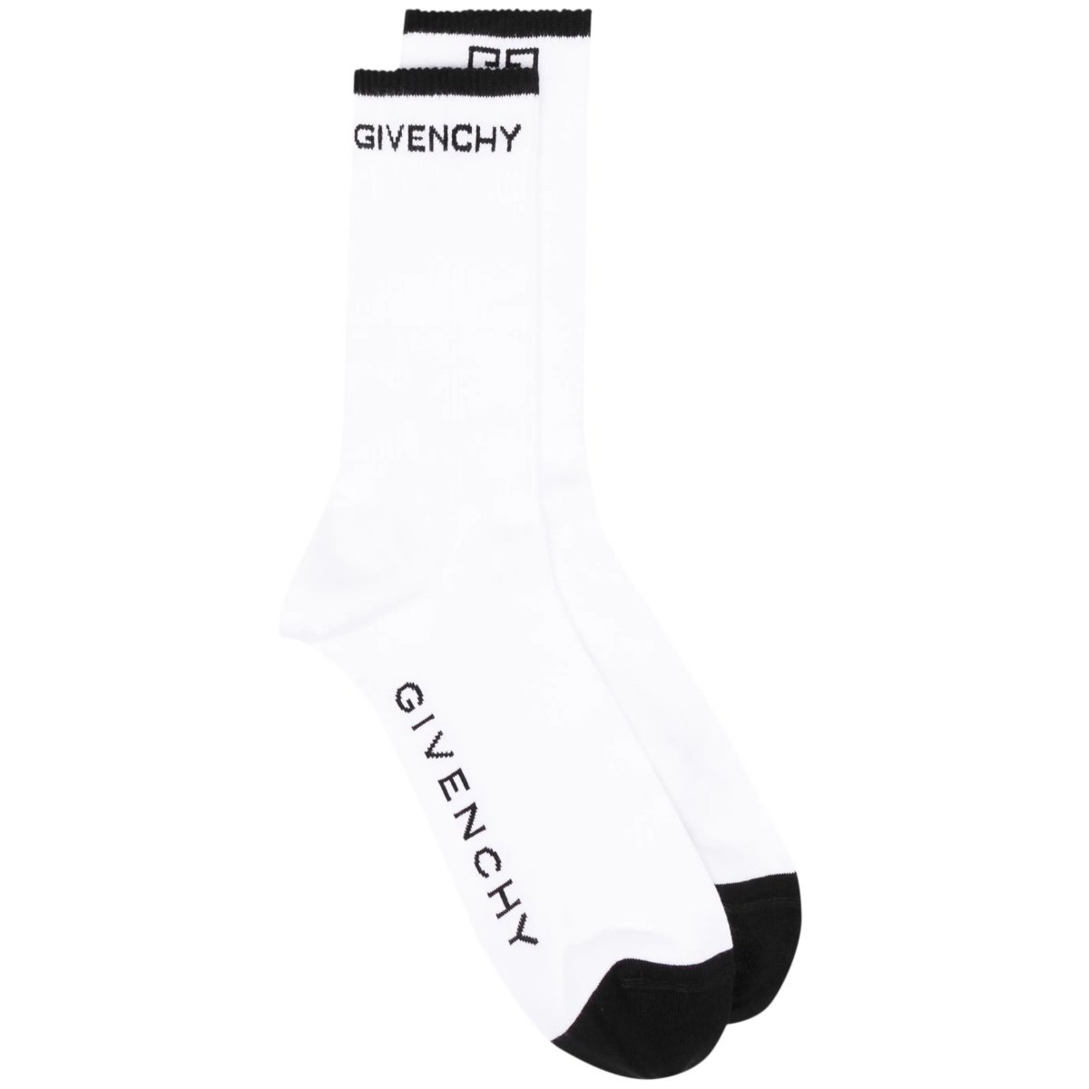 logo-printed socks
