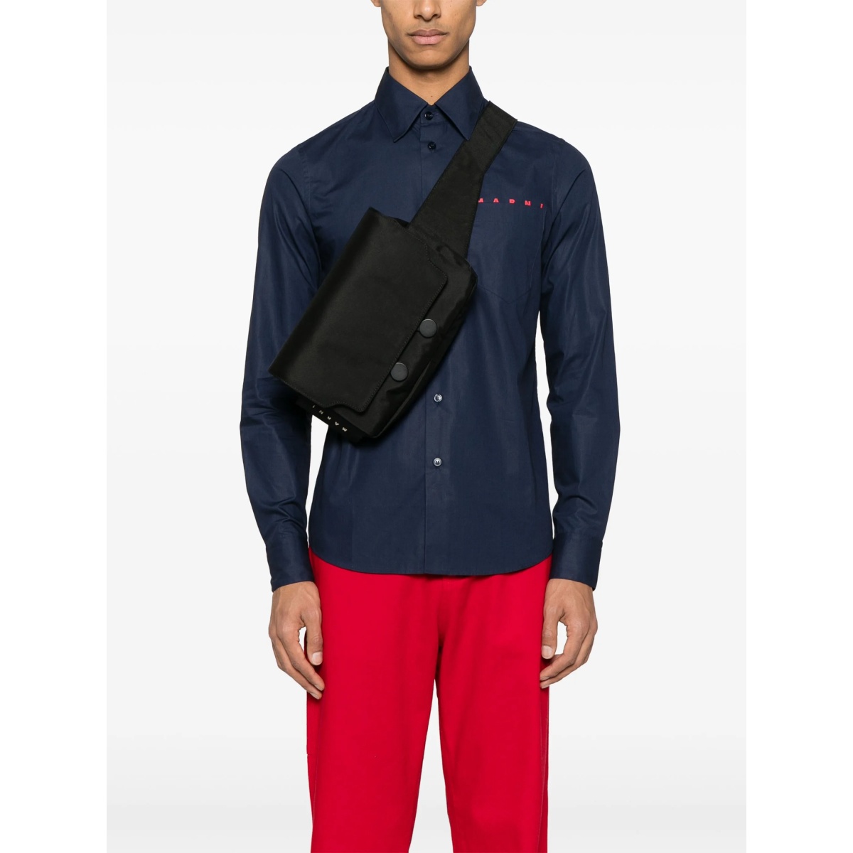 logo-tag belt bag - Img 2