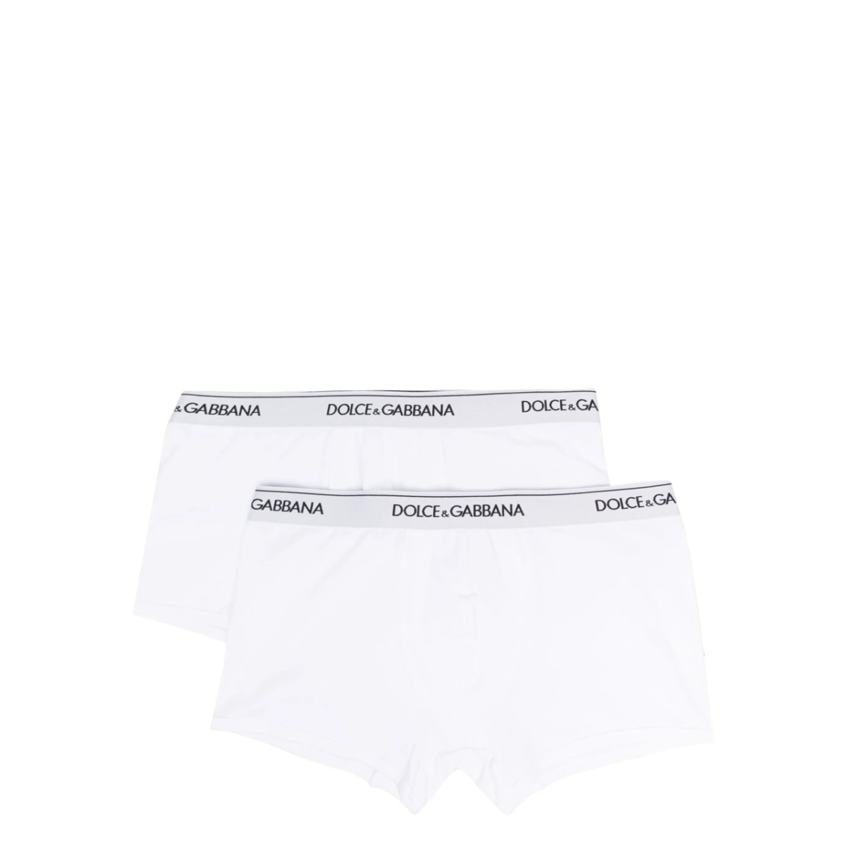 logo-waist cotton boxer briefs (set of two)