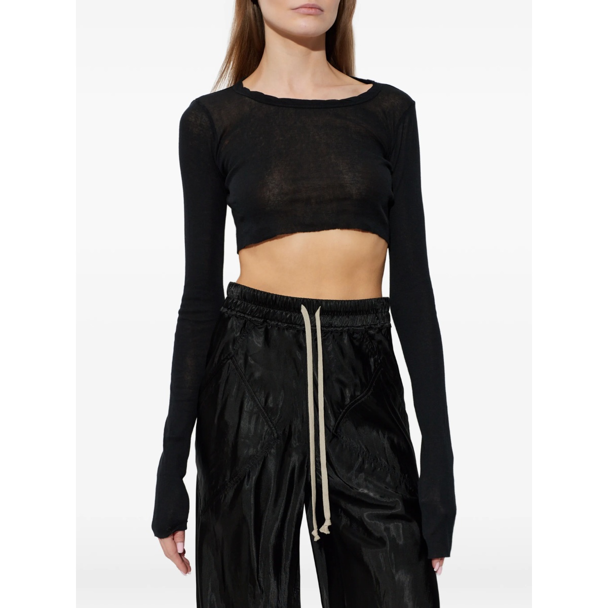 long-sleeve crop top - Img 3