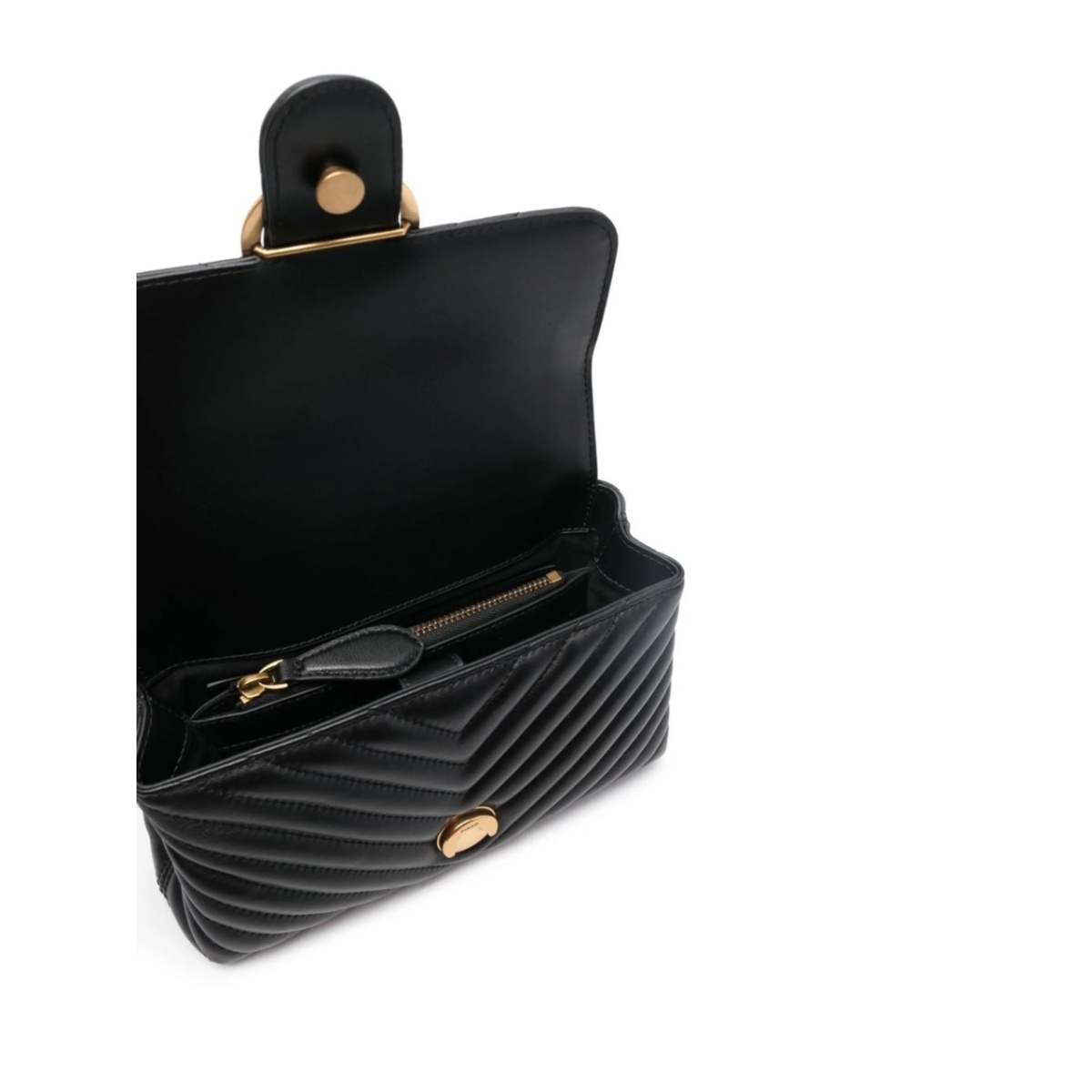Love quilted top-handle bag - Img 5