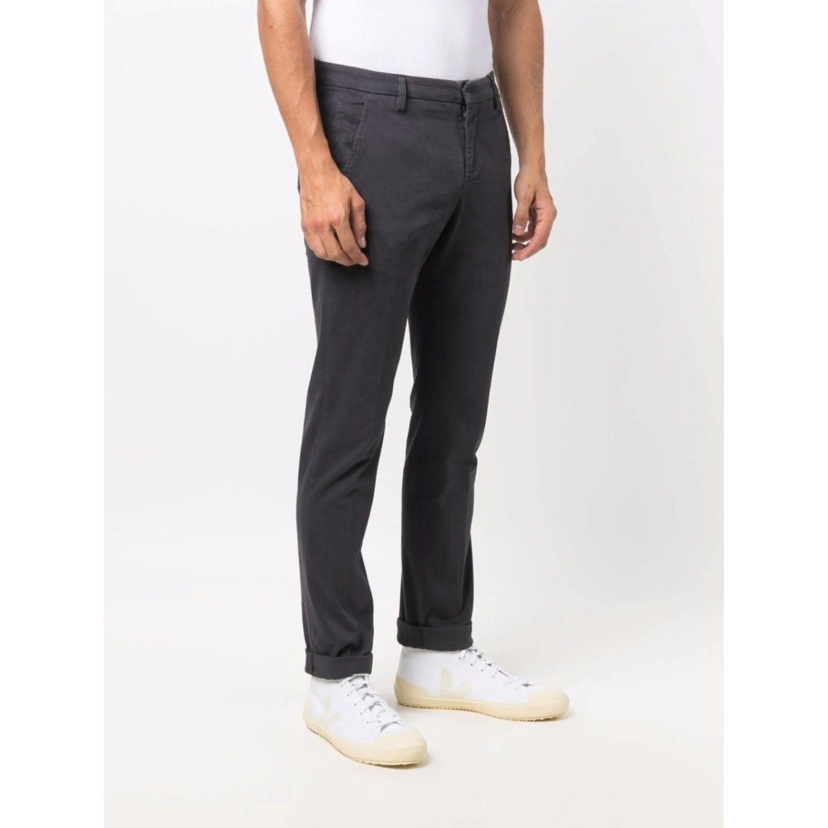 low-rise straight-leg trousers - Img 3