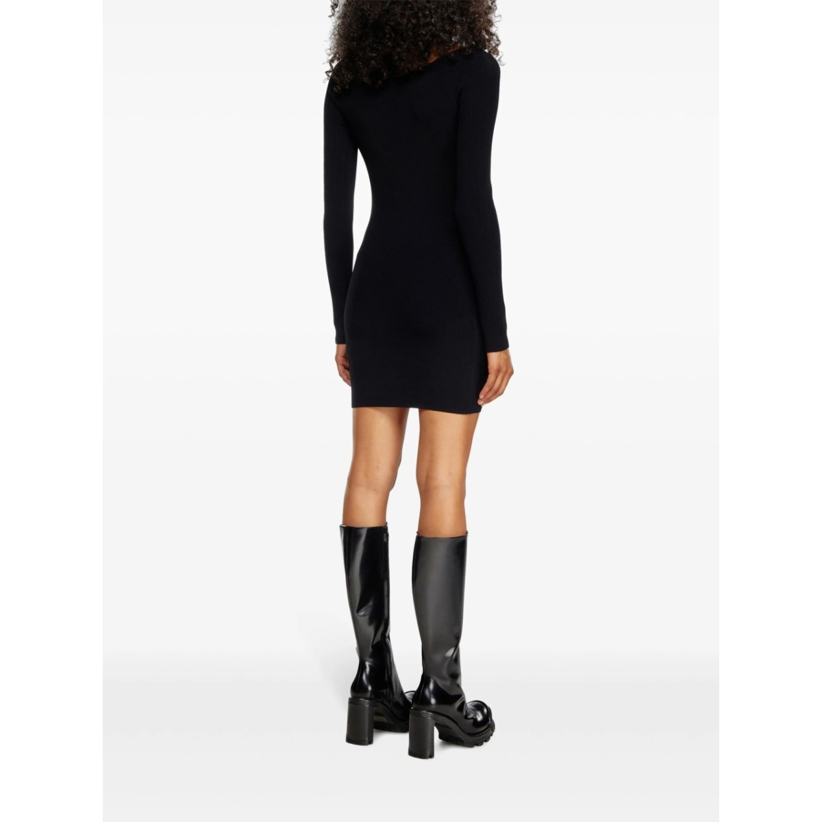 M-Vera ribbed mini dress - Img 3