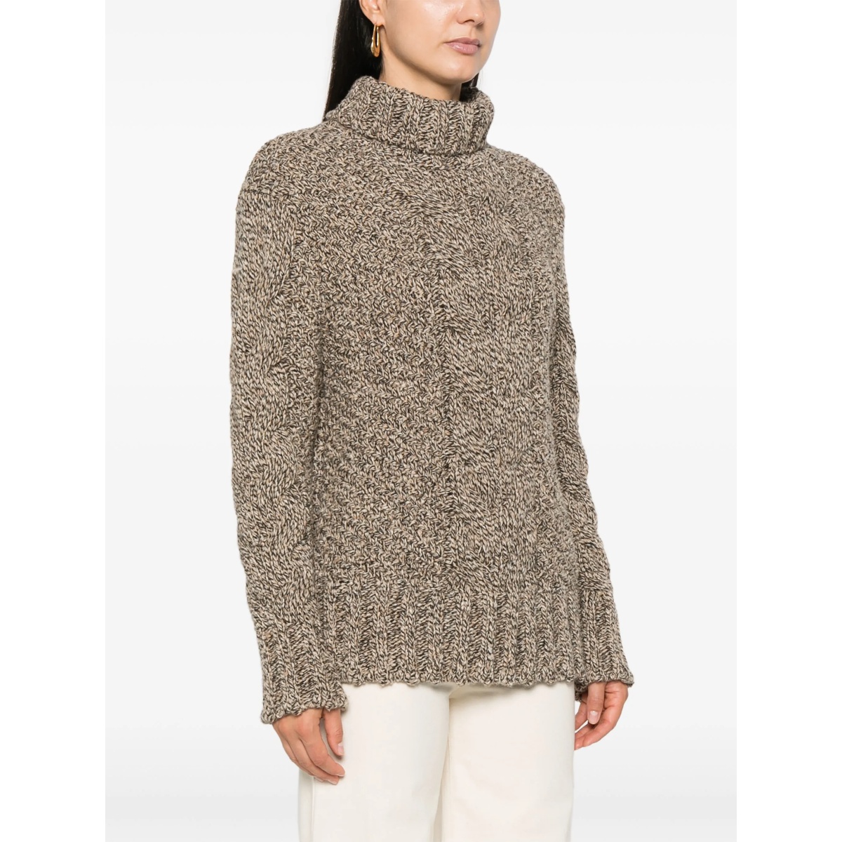 marl-knit sweater - Img 3