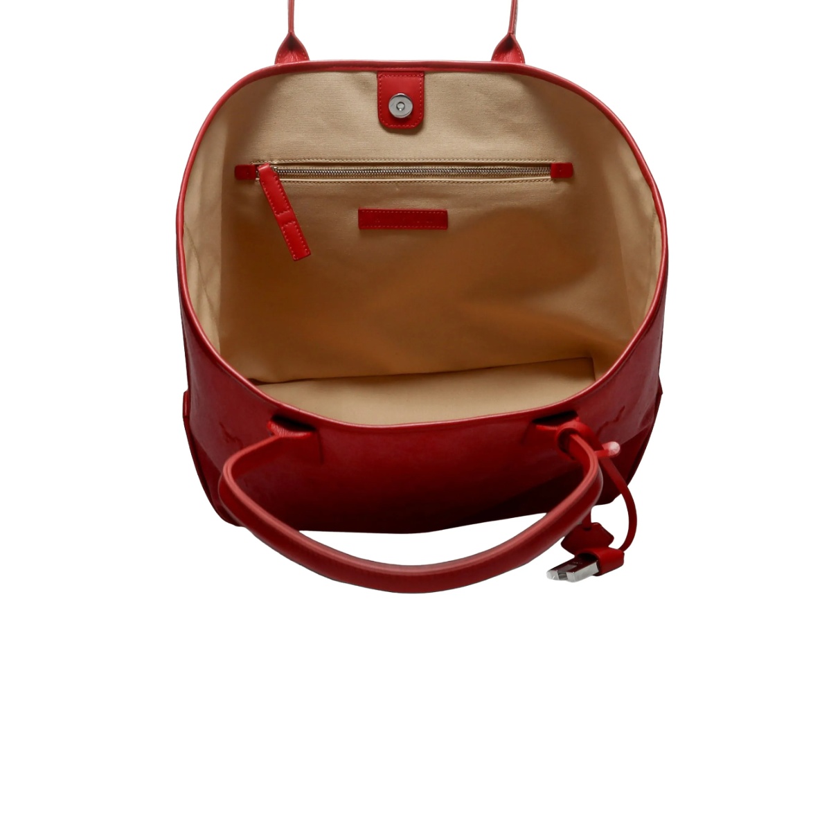 medium Address embossed tote bag - Img 4