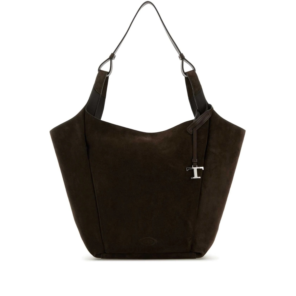 medium suede tote bag