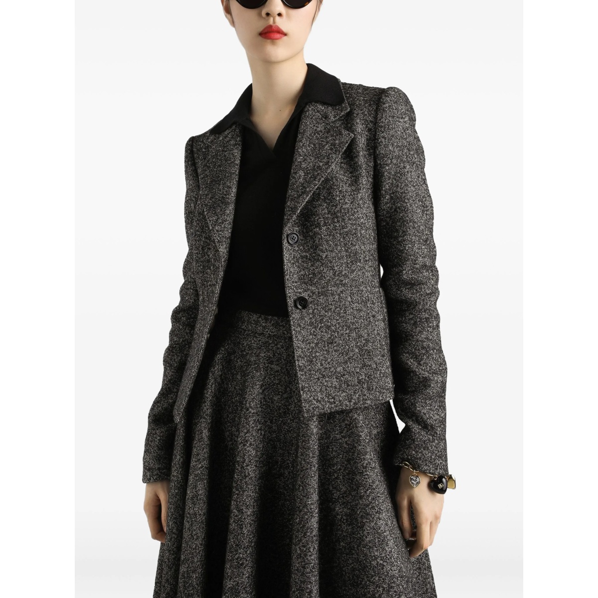 mélange-effect jacket - Img 4