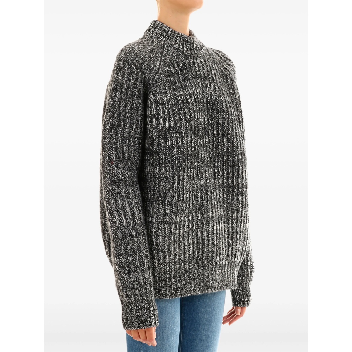 mélange-effect sweater - Img 4