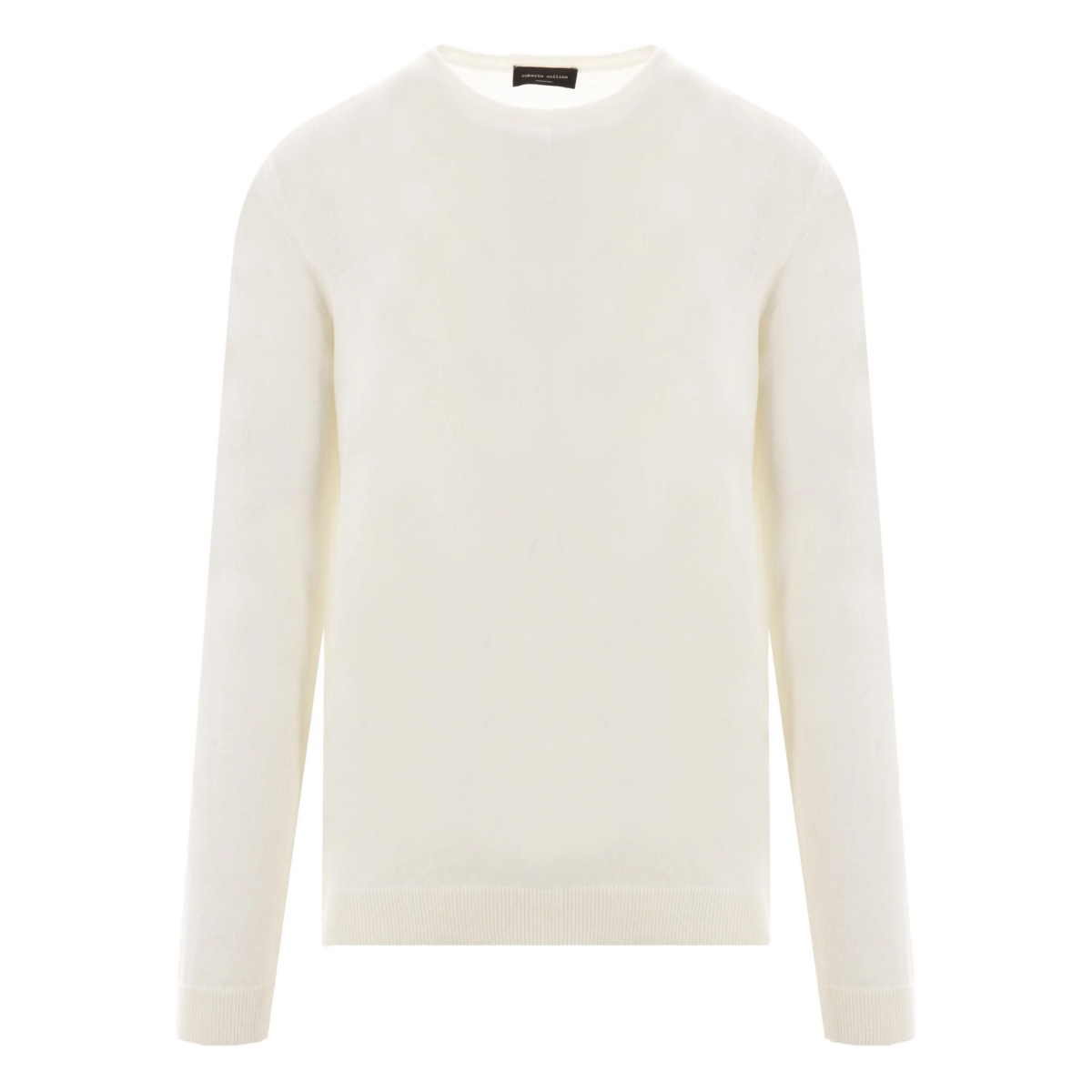 merino-wool crew-neck sweater