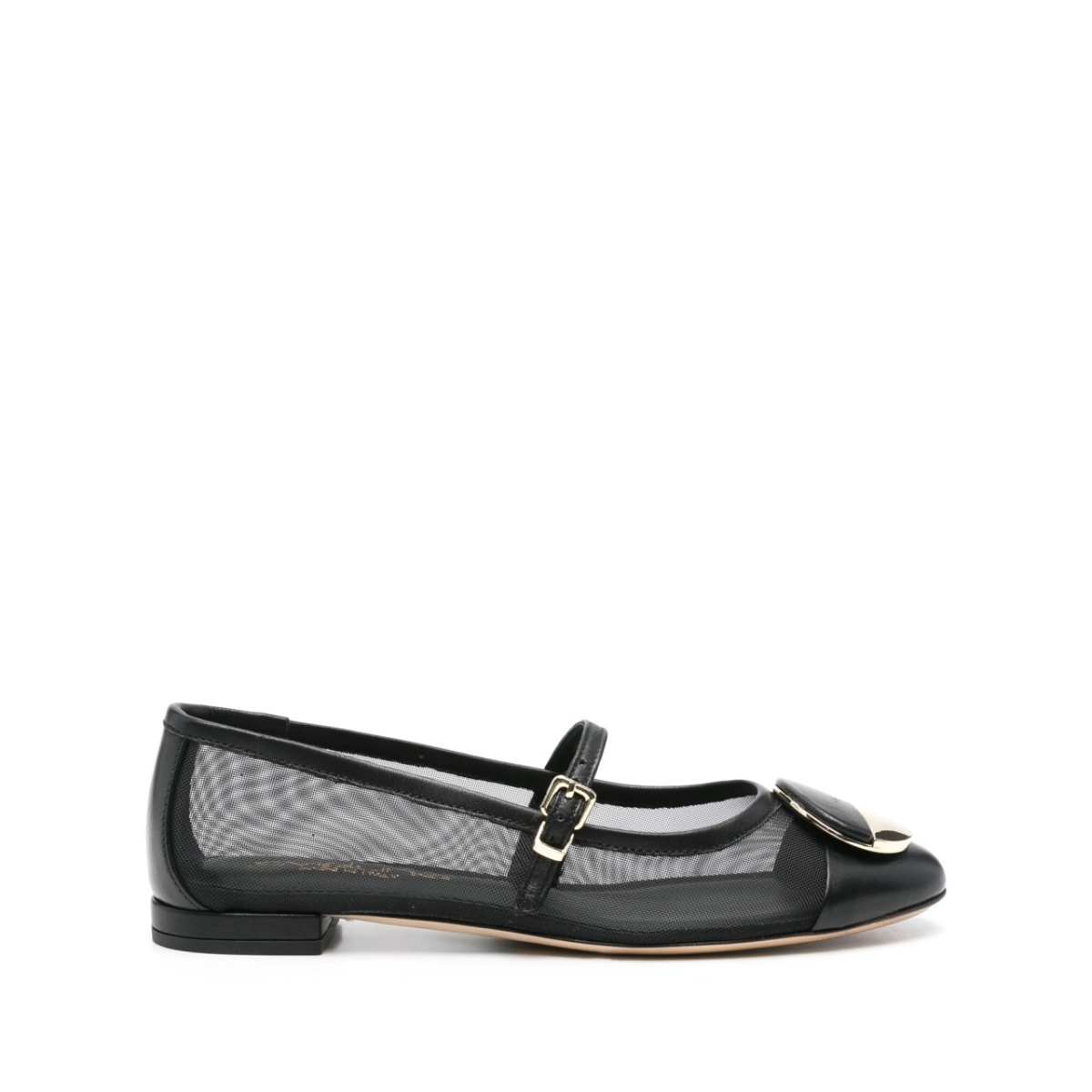 mesh ballerina shoes