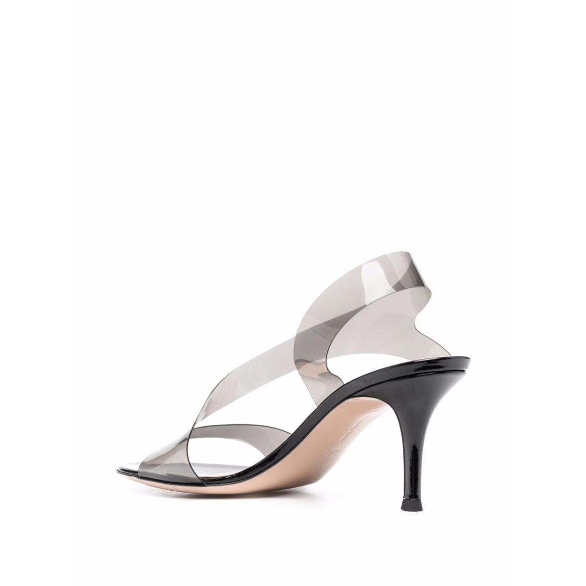 Metropolis 70mm transparent sandals - Img 3