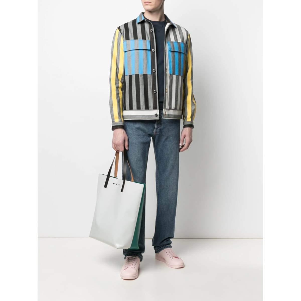 mid-rise straight-leg jeans - Img 2