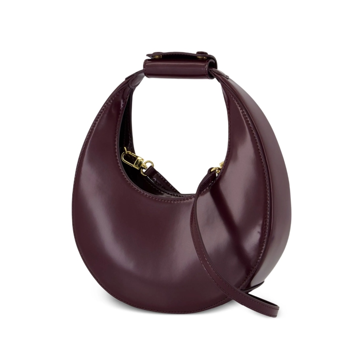 mini Moon crescent top-handle shoulder bag - Img 2