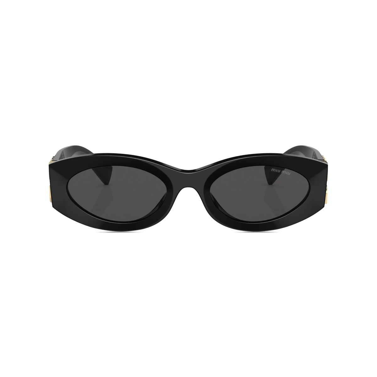 Miu Glimpse oval-frame sunglasses