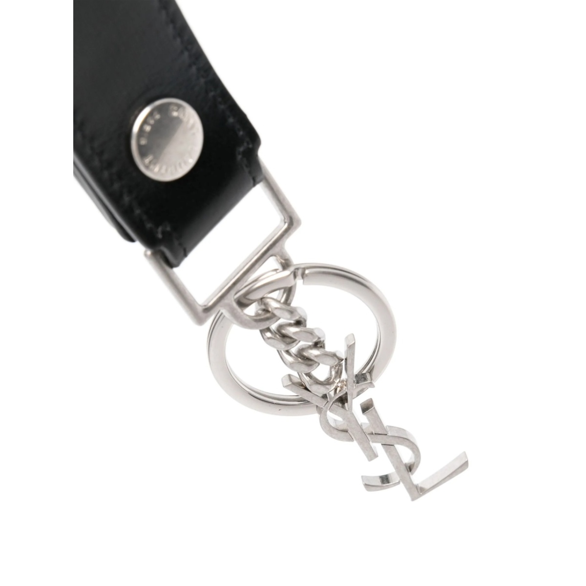 monogram leather keyring - Img 2