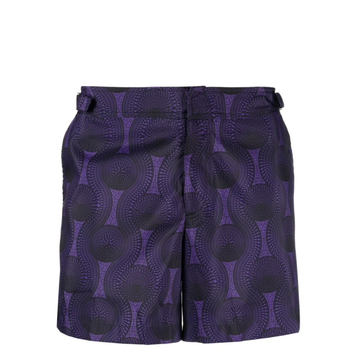 mosaic-print swim shorts