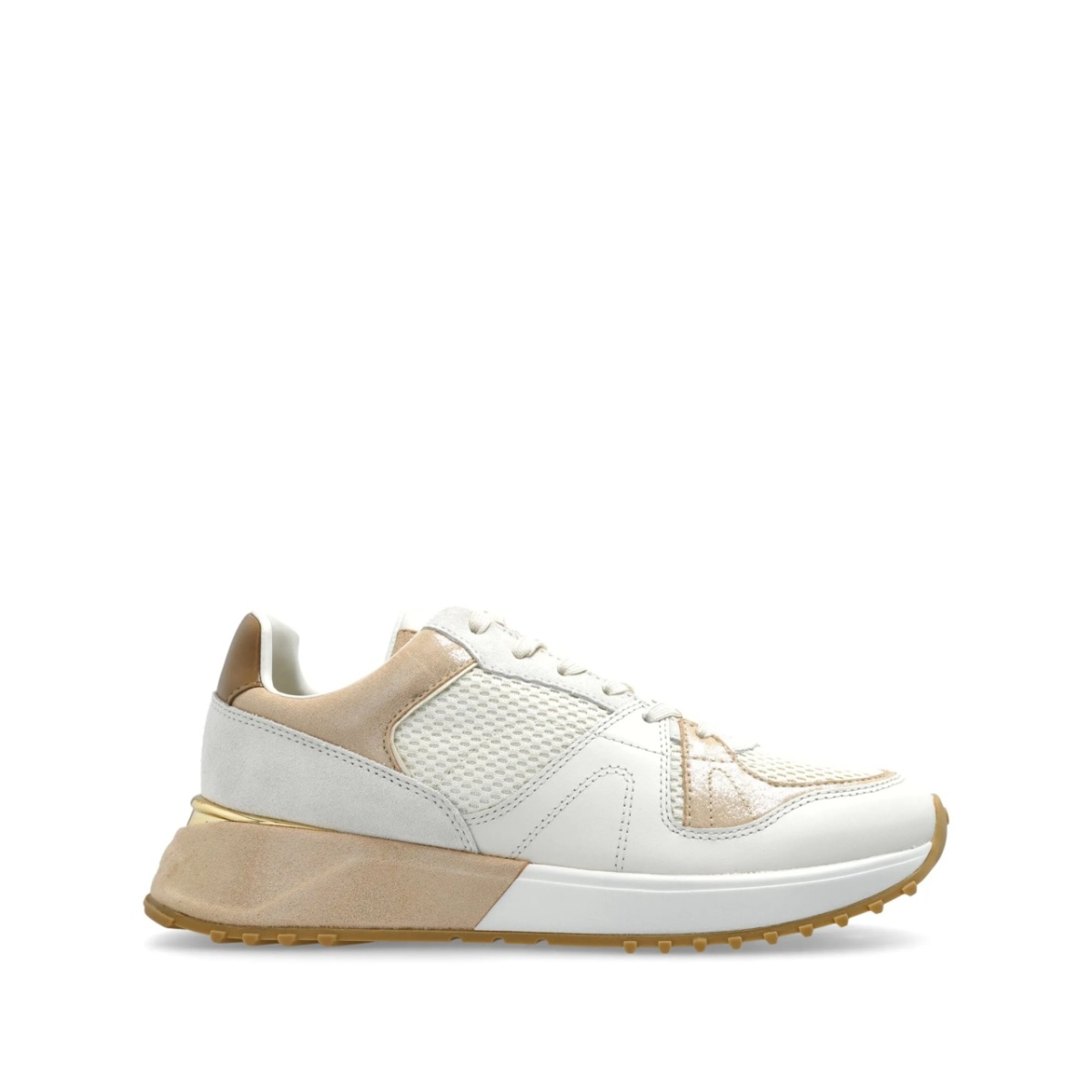multi-panel sneakers
