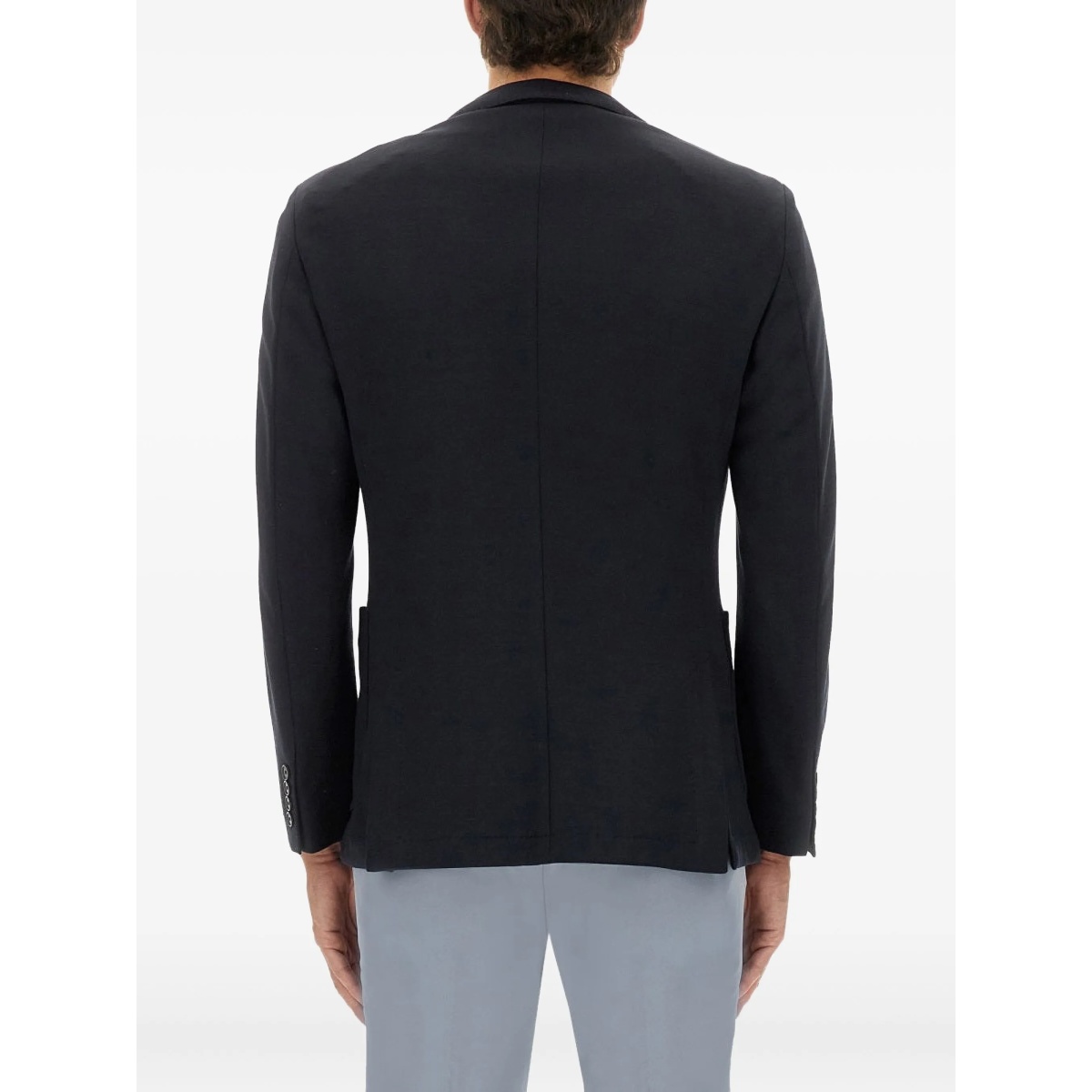 notched-lapel button jacket - Img 3