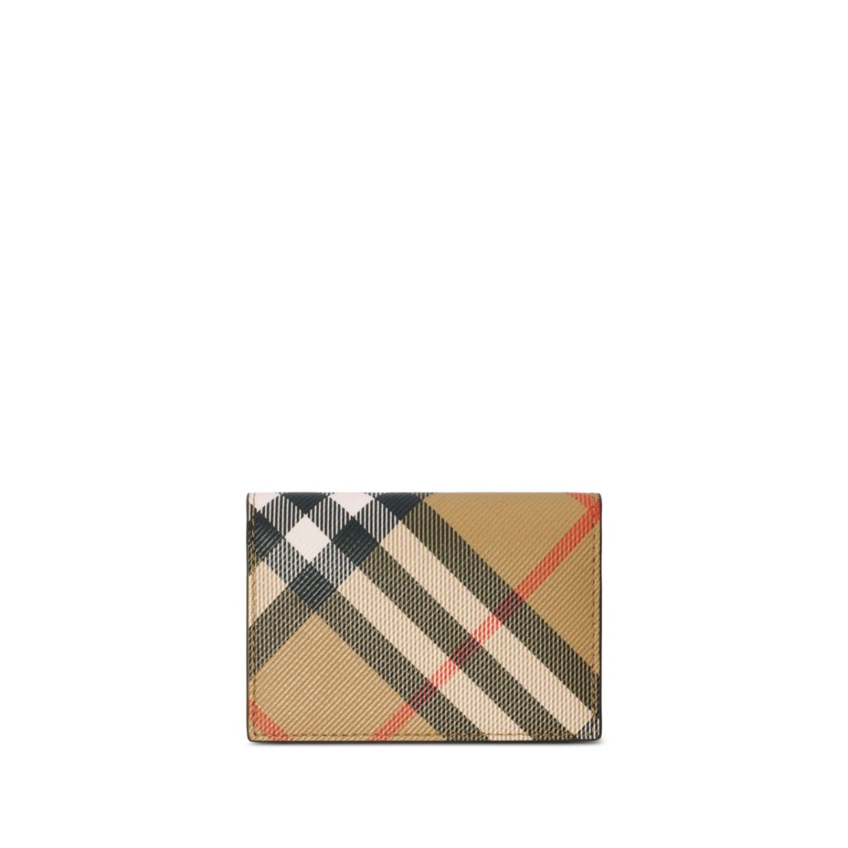 Nova Check bi-fold card holder
