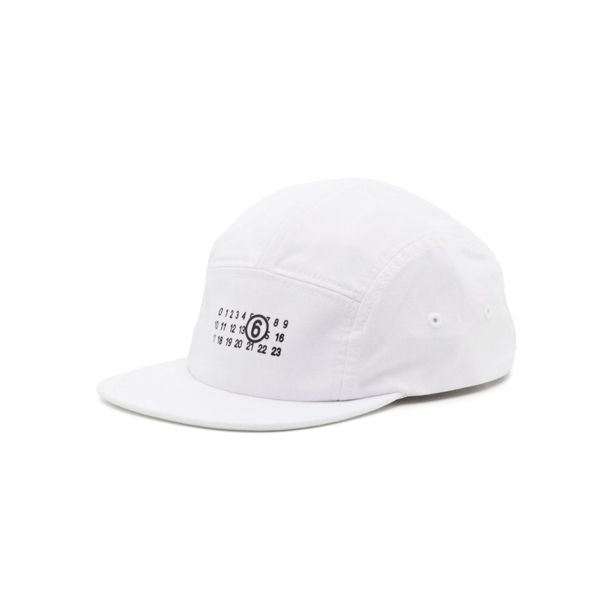 numbers-print cotton baseball cap