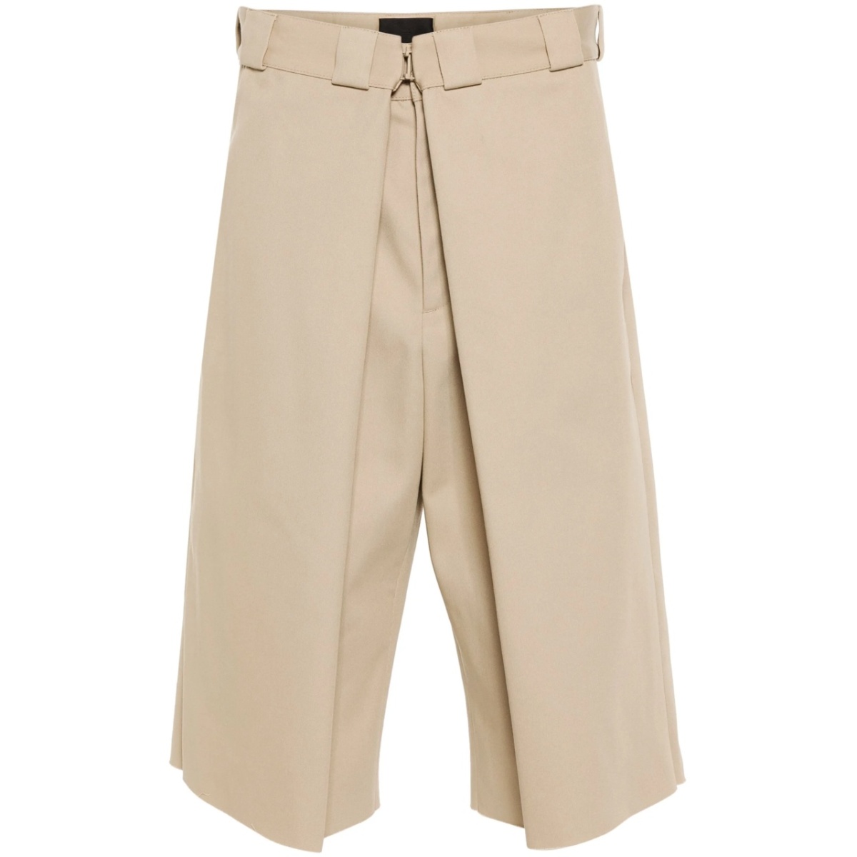 overlapping bermuda shorts