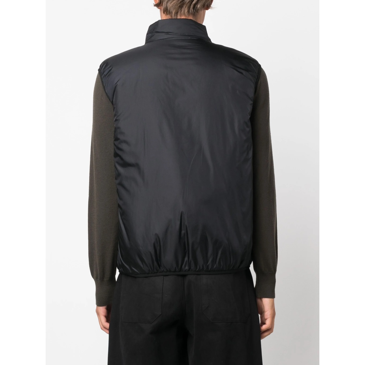 padded high-neck gilet - Img 4