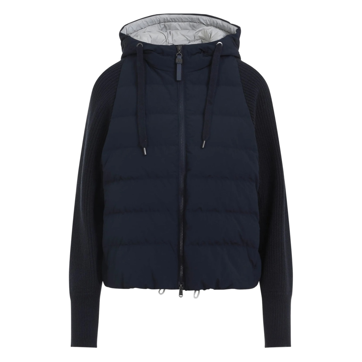 padded hooded jacket