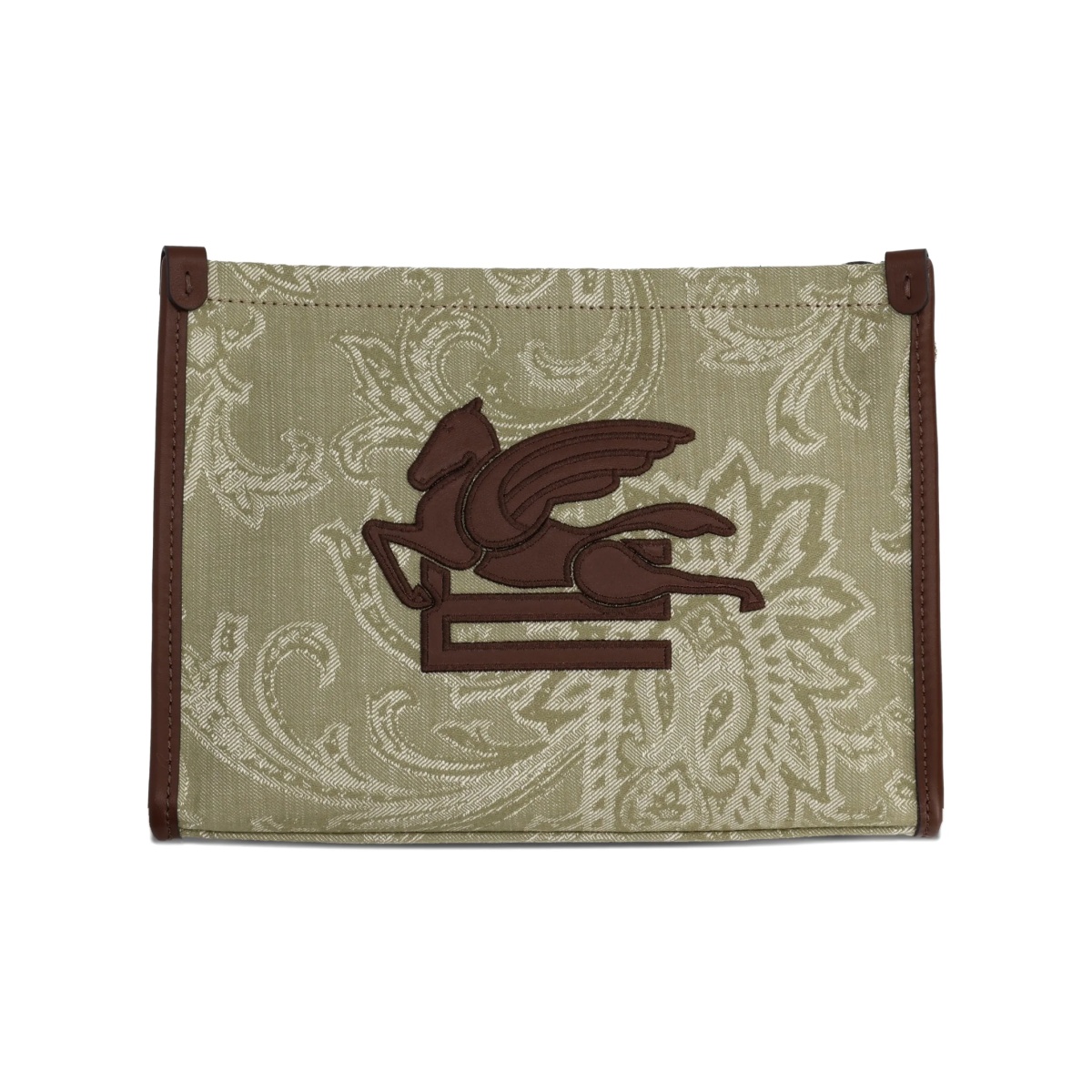 paisley-print clutch bag - Img 2