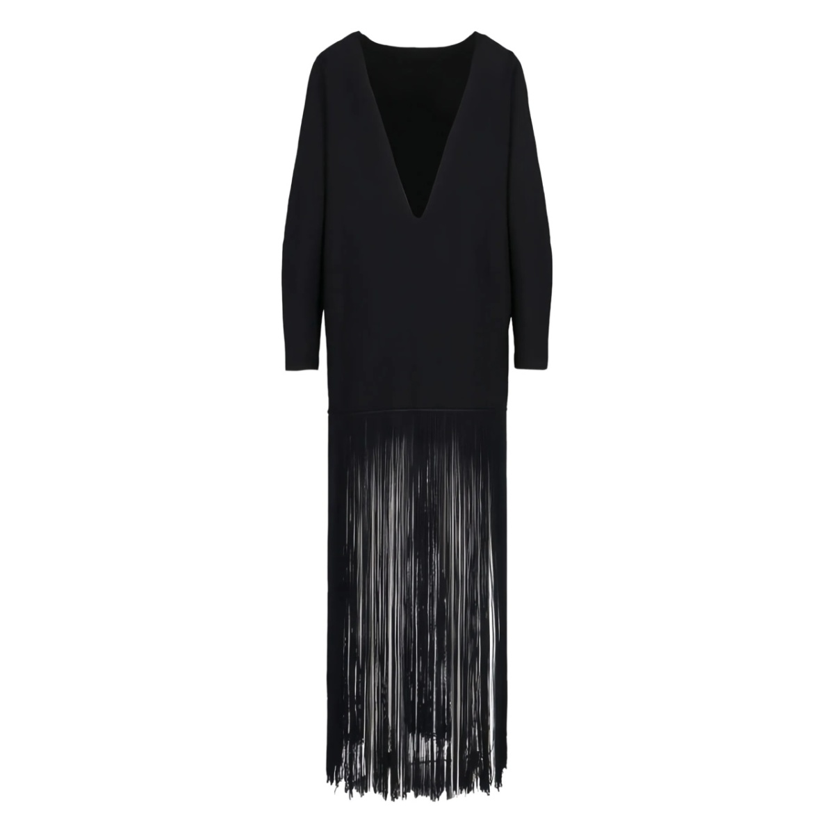 Paley fringe-hem dress