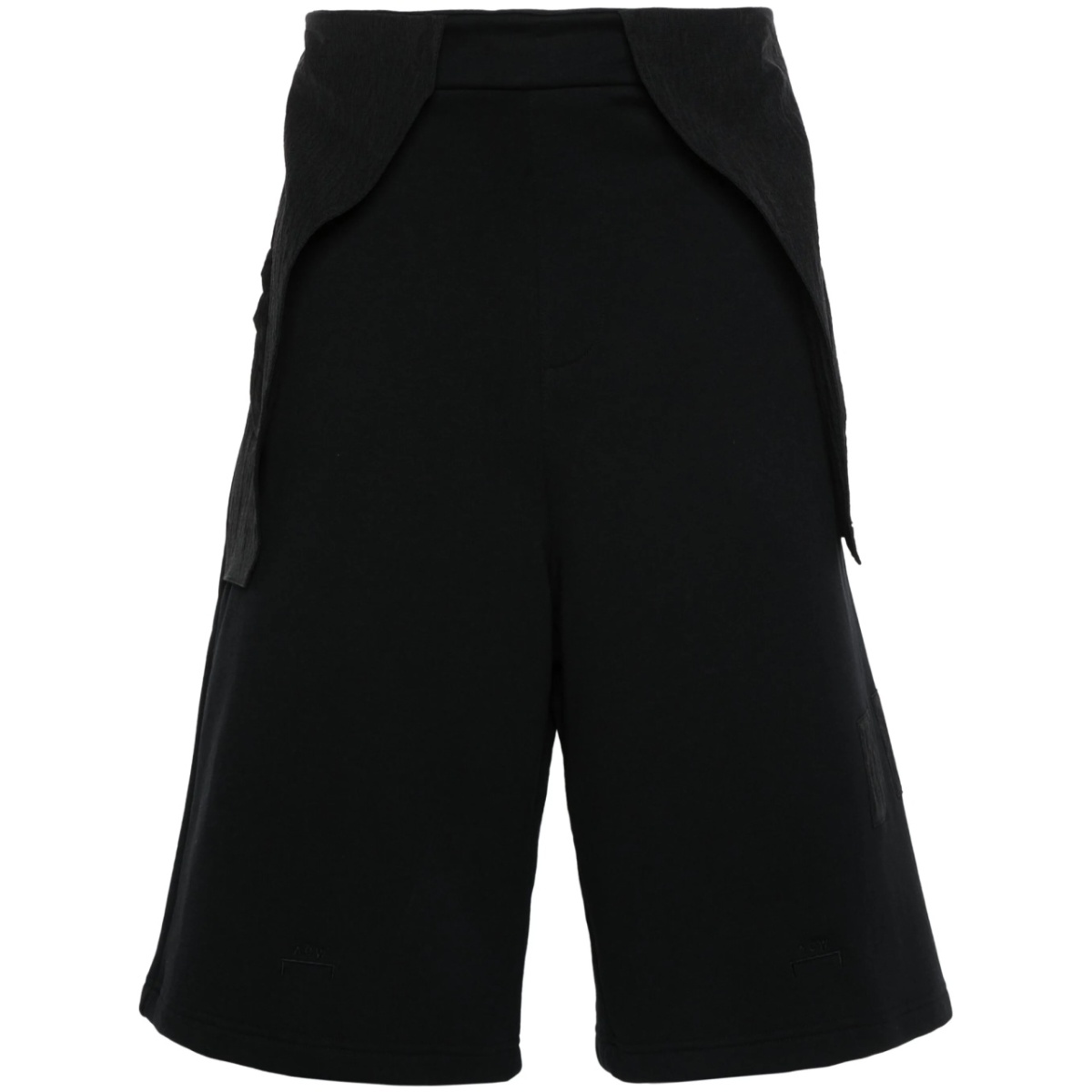 panelled cotton bermuda shorts