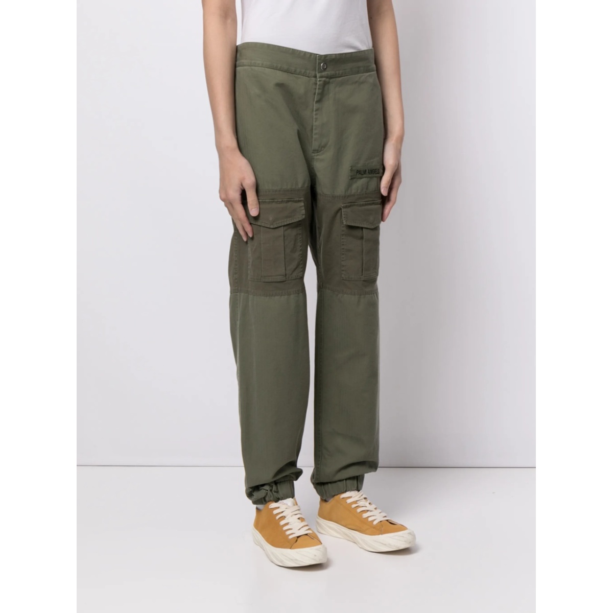 panelled multi-pocket cargo trousers - Img 3