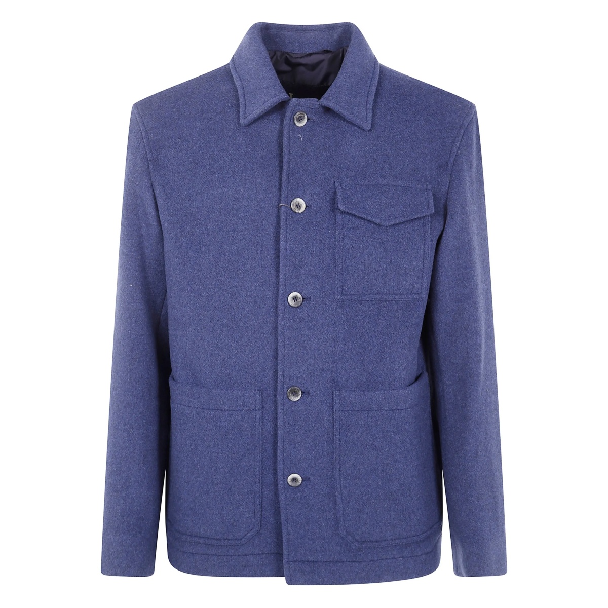 patch-pocket shirt jacket