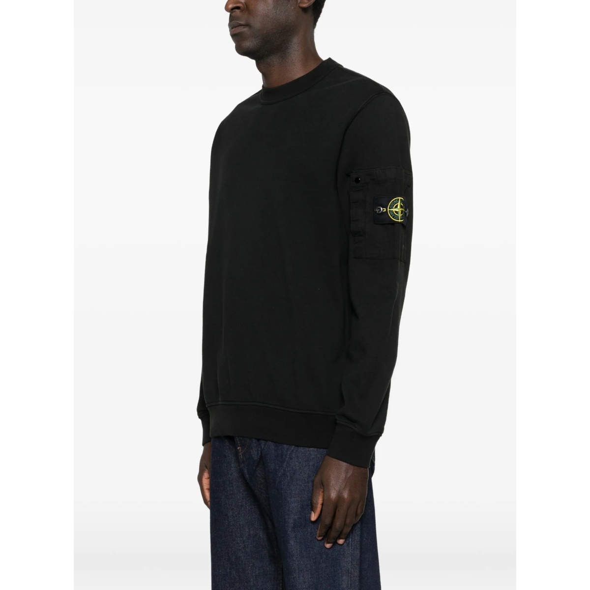 patch pocket sweatshirt - Img 3