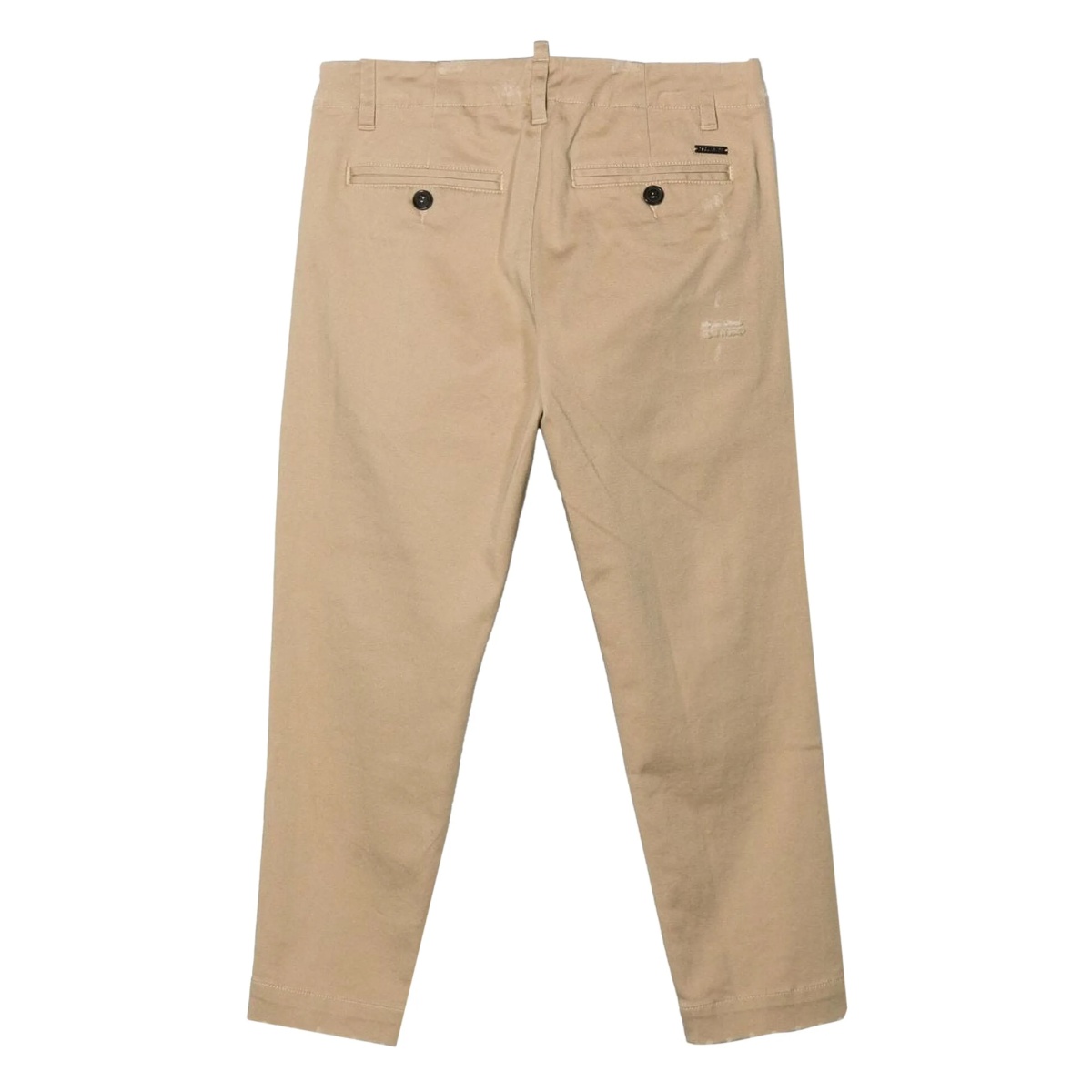 patchwork distressed smart trousers - Img 2